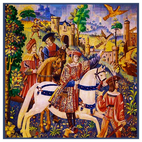 Caccia alla partenza medievale
