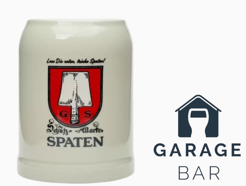 Single spaten beer ceramic - beer,
