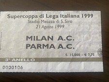 Milan-Parma Supercoppa 1999
