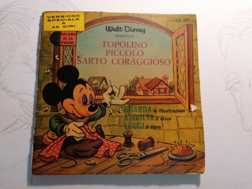 Topolino piccolo sarto - topolino,