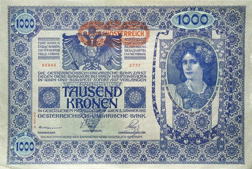 Austria ungheria banconota - austria-ungheria,