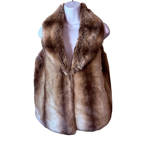Gilet pelliccia sintetica