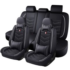 Coprisedile Auto per Alfa Romeo Stelvio 2018-2025, Resistente all'Usura Acqua...