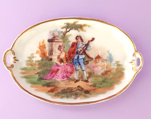 Piattino ovale miniatura - ovale,