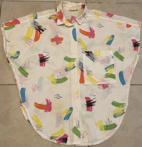 Camicia vintage anni - 80, arte
