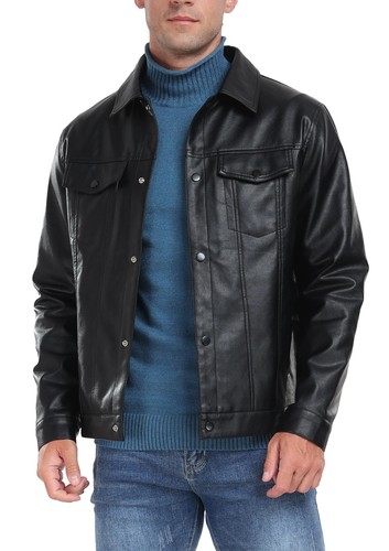 Giacca camionista uomo - , pelle