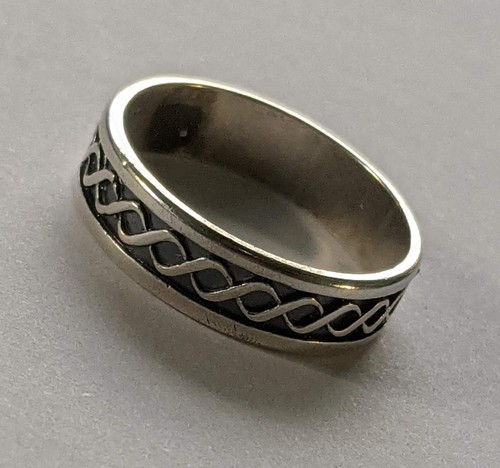 Anello uomo vintage argento