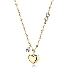 women's heart necklace jewelry