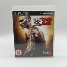 WWE W 12 PS3 Sony Playstation
