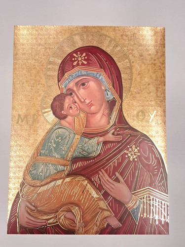 Stampa icona madonna con - icona,