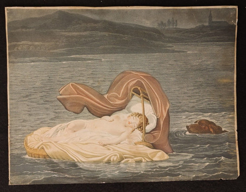 Giovane donna odalisca cane - giovane,
