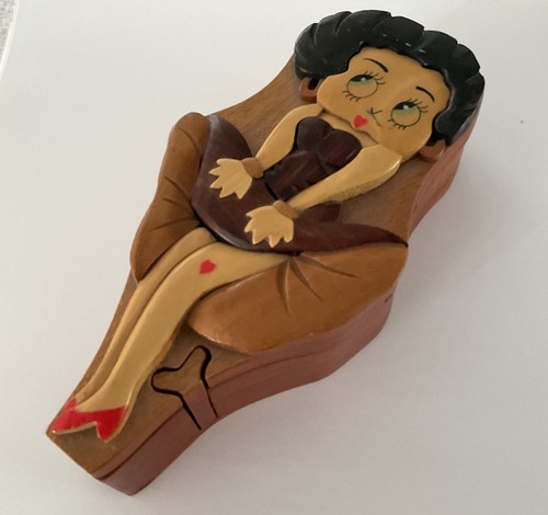 Betty boop puzzle legno - boop, in