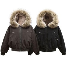 Cappotto giacca cappuccio