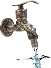 Rubinetto Da Parete Vintage, Generico Antico Rubinetto, Rubinetti Da Esterno Vin