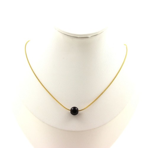 Collana perla agata - collana,