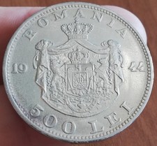 ROMANIA - SECONDA GUERRA MONDIALE - 500 LEI 1944 - MONETA D'ARGENTO - OTTIMA 