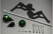 Tamponi Protezioni / Paratelaio Verde SUZUKI GSXR 1000 GSX-R 2009-2011
