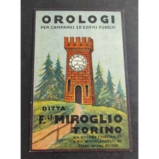 Cartolina Torino - Orologi per