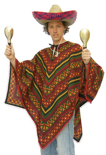 Poncho costume messico - poncho,