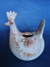 Gallinella Pavoncella Terracotta Ceramica Farci Assemini Sardegna