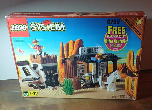 Lego western 6755 - western, dello