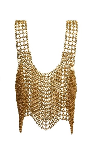 Silvia gnecchi top oro - silvia,