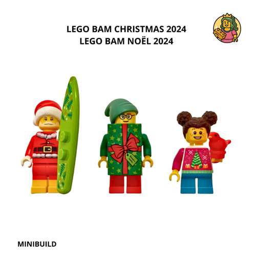 Lego minifigures bam noël - minifigures,