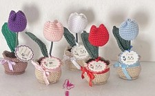 Tulipano uncinetto tag - uncinetto,,