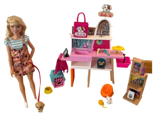 Barbie set veterinaria bambola - veterinaria,