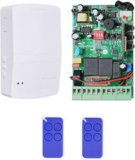 Centralina universale per serranda garage + ricevitore e 2 telecomandi 433 Mhz