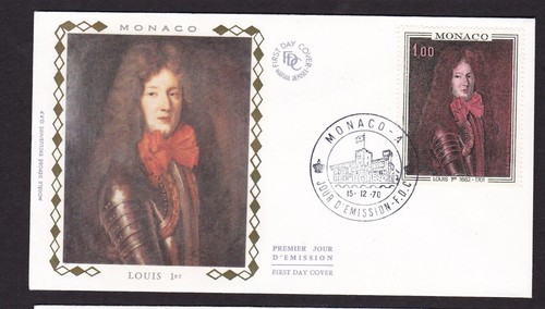 Francobollo monaco busta - francobollo,