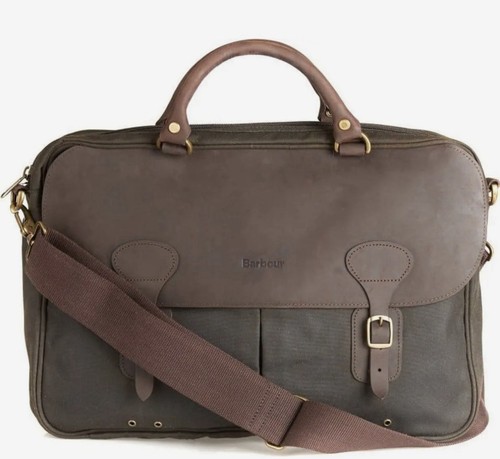 Barbour briefcase pelle - barbour, in