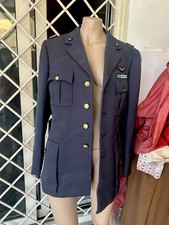 Giacca Uomo Vintage Aeronautica Militare Taglia L Autentica Con Fregi Originali