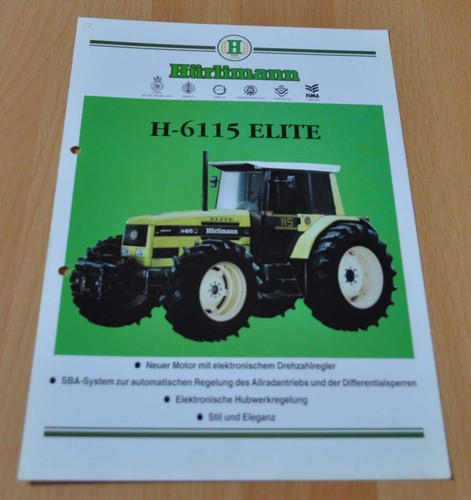 Brochure trattore hurlimann - brochure,