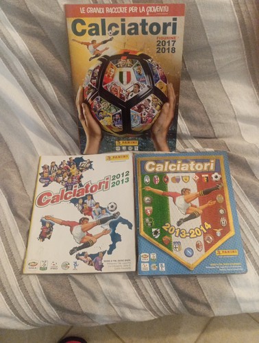 Lotto album calciatori - album,