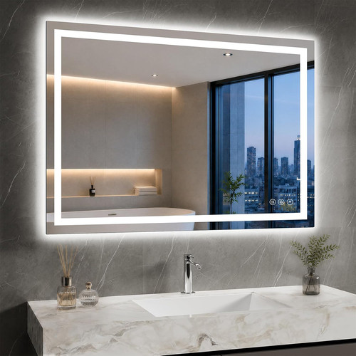 Specchio bagno led 101x75 - , cm
