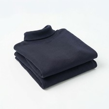 2x Felpa collo alto bambino