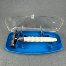 Vintage Gillette Slim Twist Safety Razor with Case