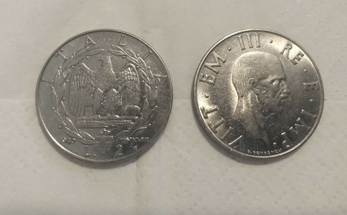 Moneta lire 1940 - moneta,