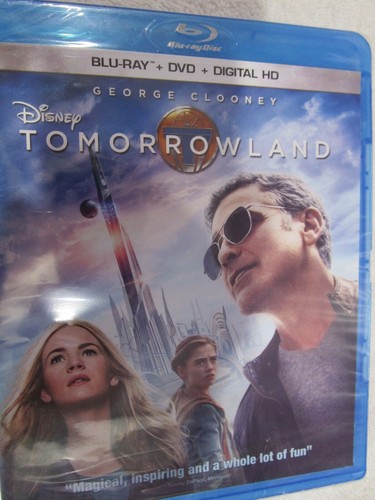 Tomorrowland blu ray dvd - (blu-ray, +