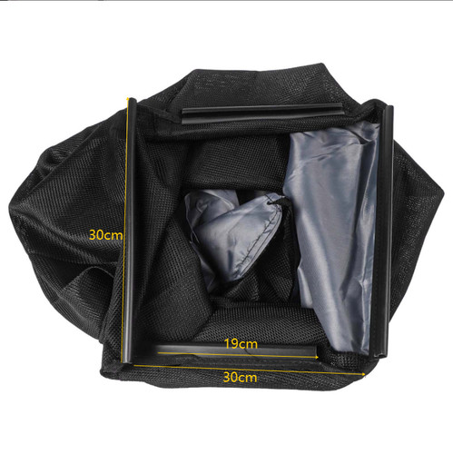 Borsa raccogli tosaerba nera