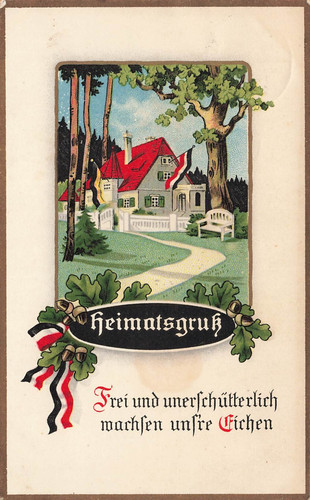 Cartolina ww1 saluto patria - cartolina,