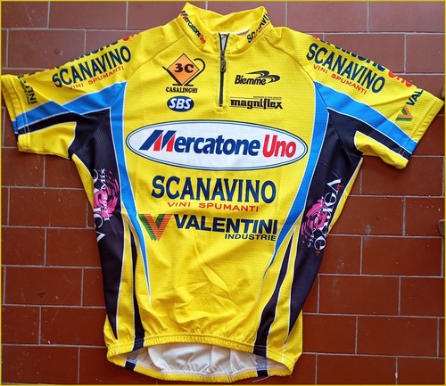 Maglietta ciclismo mercatone - maglietta,