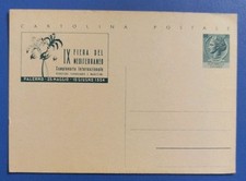 1954 intero postale Fiera del