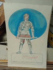 GIUSEPPE BACCI BOZZETTO TEATRO