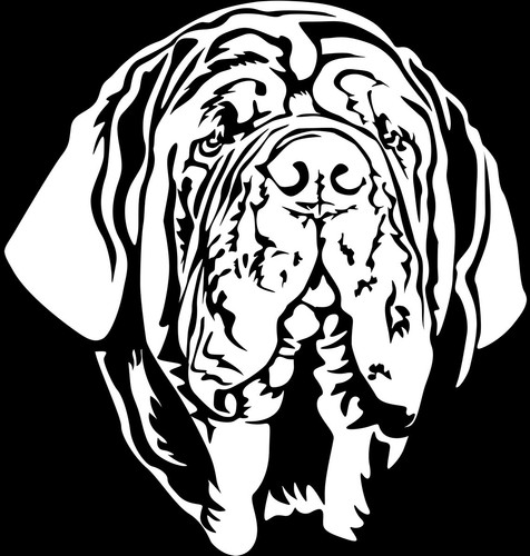 Adesivo mastino napoletano - adesivo,