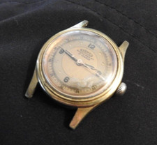 Roamer Brevete Orologio Militare 17j Oro Viso Inox Steelback 215999 180459