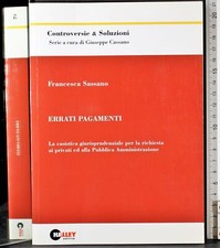 ERRATI PAGAMENTI. FRANCESCA SASSANO. HALLEY.
