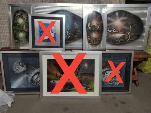 Quadri spray painting - , su