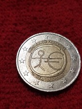 MONETA DUE EURO (2 €) OMINO STILIZZATO 1999-2009 RARA Repubblica Francese